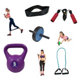 Set Kit De Entrenamiento Funcional N°9 Fitness Gym Casa