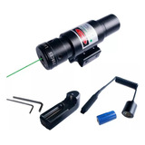 Laser Pra Cano Universal Mira Óptico Carabina Verde Top-4