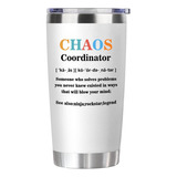 Greatingreat Chaos Coordinator - Taza De Regalo Para Comp