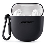 Funda Case Silicona Audífonos Bose Ultra Earbuds Negro