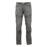 Pantalon Moto Con Protecciones Joe Rocket Blaster Jeans Gris