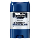 Antitranspirante Gillette Invisible Gel Active Antibacterial