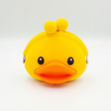 Pato Patito 3d Duck Monedero Japonés Silicona 