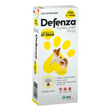 Antipulgas E Carrapatos Defenza 2 A 4.5kg Fluralaner 45 Mg