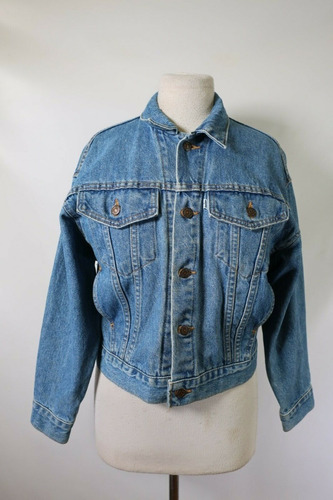 Chaqueta Levis Original Made In Usa 1980 Usada Talla S 5688