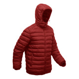 Campera Inflable Importada Impermeable Puffer Capucha Piel