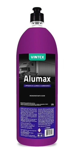 Alumax Limpa Alumínio Rodas Baú Caminhão 1,5l Vintex Vonixx