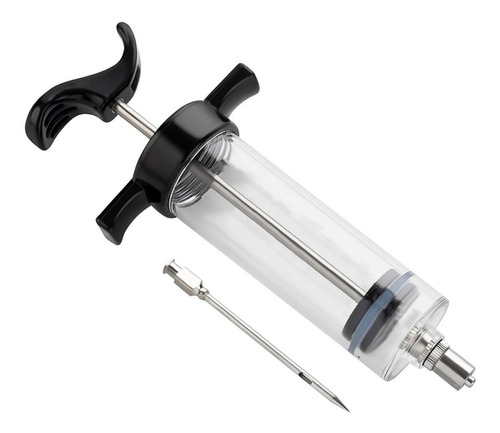 Injetor Profissional De Temperos 30 Ml Aço Inox Chef