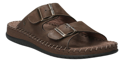 Sandalia Hush Puppies Hombre Umbe Café