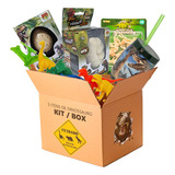 Caixa Misteriosa Mistery Box Dinossauro 5 Itens Brinquedos