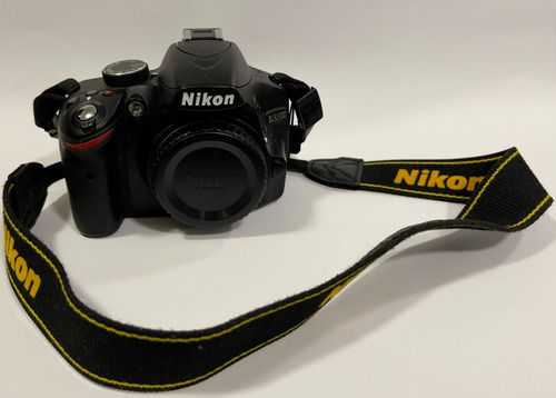  Nikon D3200 Dslr Color  Negro