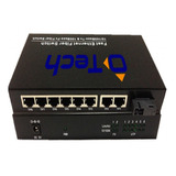 Switch 8x 10/100m Poe Monomodo (sm) 20km (2 Fibras) - Sc - A