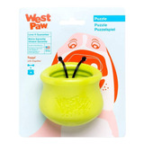 West Paw Zogoflex Qwizl Dog Puzzle Treat Toy (pequeño, Manda