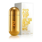 Perfume 212 Vip By Ch 80 Ml Dama Saldo Original Liquidacion