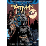 Batman The Rebirth Deluxe Edition Book 1, De Tom King. Editorial Dc Comics, Tapa Dura En Inglés