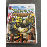 Shrek's Carnival Craze Party Games Nintendo Wii Original