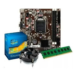 Kit Upgrade I5 3330 + Placa H61 1155 + 4gb +cooler Novo