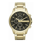 Reloj Armani Exchange 46mm, Pulsera De Acero Inoxidable