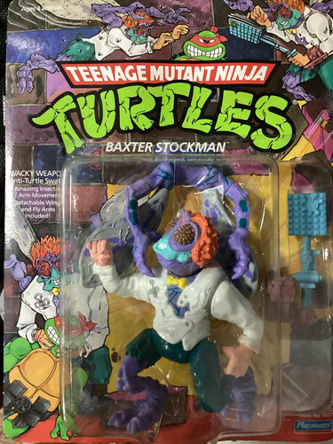 Baxter Stockman Tmnt Tortugas Ninja Vintage Playmates 1989