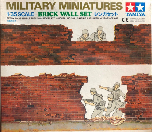 Tamiya Military Miniatures Brick Wall (pared Ladrillos) 1/35