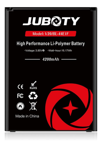Juboty - Batería De Repuesto Para LG V20 Bl-44e1f H918 H910