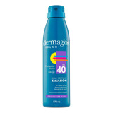 Dermaglós Protector Solar Fps 40 Spray Continuo Pieles Sensibles