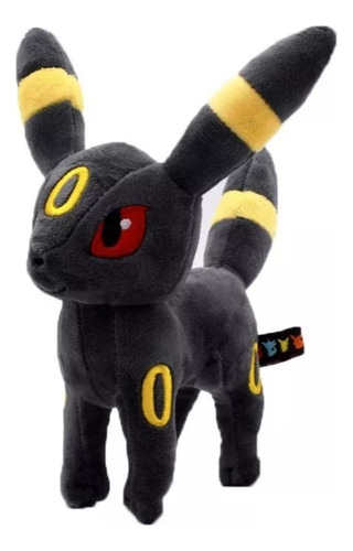 Pelúcia Pokémon Eevee Umbreon (20cm) - Importada