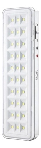 Luminária De Emergência 30 Leds Elgin Bateria Recarregável