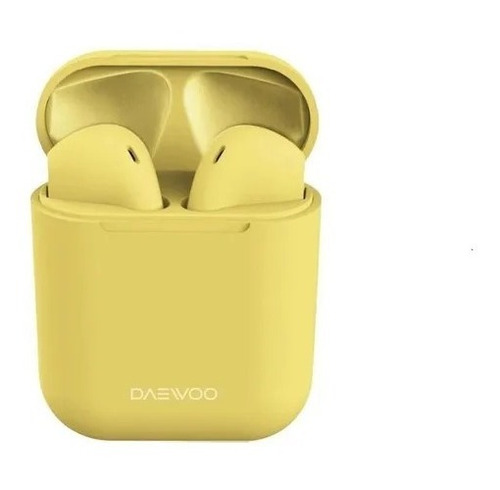 Auricular Daewoo Inalámbrico Amarillo Spark Candy Dw-cs310