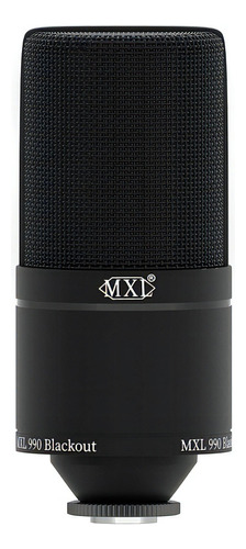 Micrófono Mxl 990 Condensador Cardioide Color Negro
