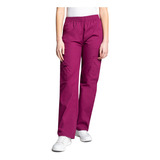 Pantalón Mujer Scorpi Basics -burdeo- Uniformes Clínicos