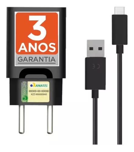 Carregador Turbo Para Motorola G9 Plus Play G20 G22 G30 G31