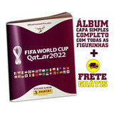 Panini Album Copa Do Mundo 2022 Kit Completo 670 Figurinhas