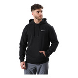 Poleron Hombre Marmot Chest Logo Hoody Negro