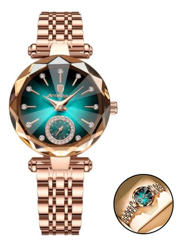 Relógio Feminino Puls Diamond Luxo Quartzo Original Elegante
