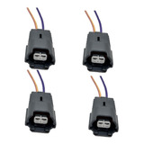 Conector Inyector Jetta A4 A5  Clásico Gol Bora Nissan 4 Pcs