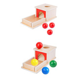 2x Caja De Monedas Montessori De Para Niños, Materiales De