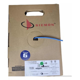 Bobina Cable Utp Marca Siemon, Cat 6, 100% Cobre, 305m, Cert