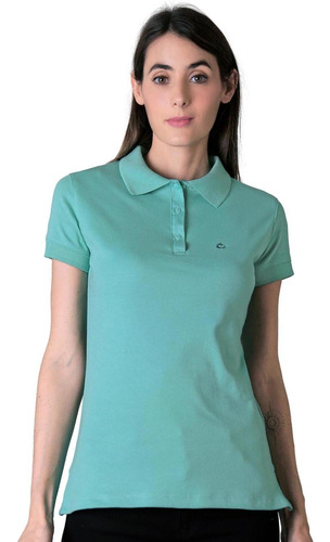 Playera Básica Polo Mujer Manga Corta Stfashion 52609001