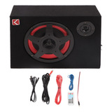 Subwoofer Amplified Bajas Bosina Audio De 8 Pulgadas Para Au