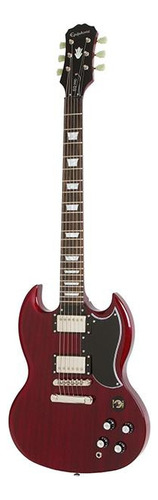 Guitarra Eléctrica EpiPhone Sg Pro Zurdo Cherry C/funda 