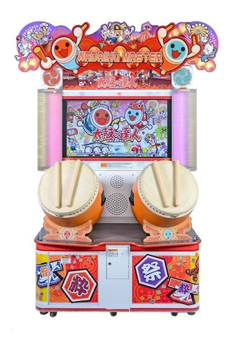 Tambor Taiko Wadaiko Master Bandai Namco Fliperama Usada 