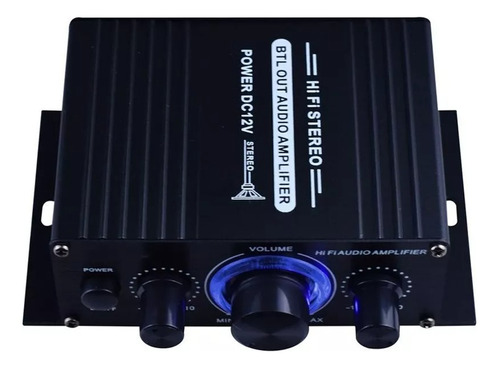 Mini Amplificador De Potência De Áudio Receptor Ak170 12v