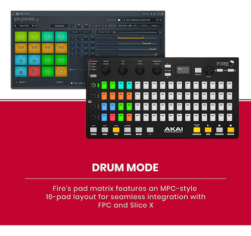 Akai Professional Fire (solo Controlador) - Controlador Midi