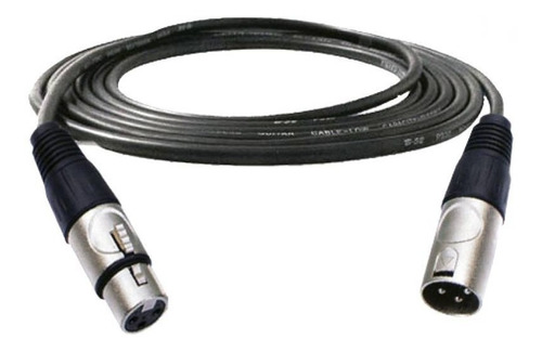 Cable De Micrófono 10mts Pro Dj Mc012xx/10m Xlr - Xlr