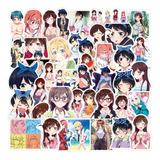 50 Stickers Kanojo, Okarishimasu, Rent A Girlfriend