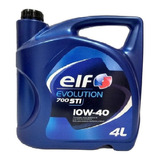 Aceite Elf Evolution 700 Sti 10w40 4lts Semisintetico Envio