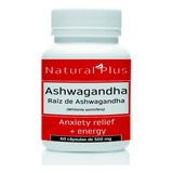 Ashwagandha (100% Pureza) ! 60 Cápsulas X 500mg 