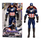 Muñeco Capitán América Avengers 30 Cm