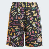 Short adidas Loves United Talla Mediano Skate Surf Graffiti